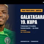Galatasaray 19. Türkiye Kupası’nı Müzesine Götürdü — Trabzonspor’u 3-0 Yendi (Gaziantep)