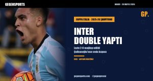Inter Coppa Italia’da Lazio’yu 2-0 Yendi — İtalyan Double Tamamlandı, Çalhanoğlu’nun Tarihi Sezonu
