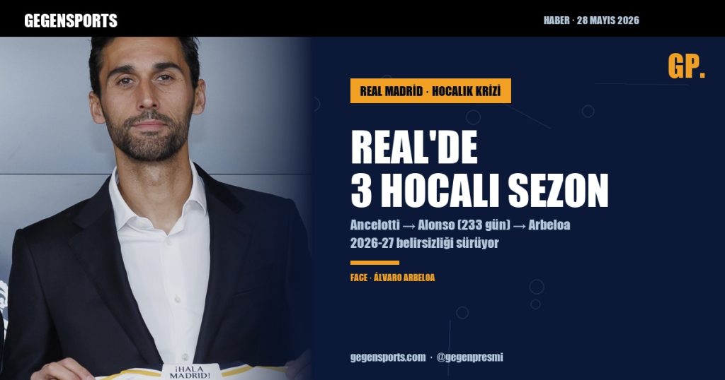 Real Madrid’in Hocalık Karuseli: Ancelotti’den Arbeloa’ya 233 Günlük Xabi Alonso Krizi