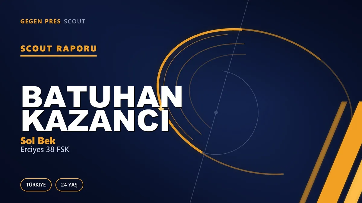 Batuhan Kazancı Scout Raporu — Erciyes 38 FSK | TFF 3.Lig 24 Yaş Sol Bek
