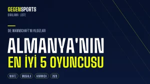 Almanya’nın En İyi 5 Oyuncusu (2026): Die Mannschaft’ın Yıldızları