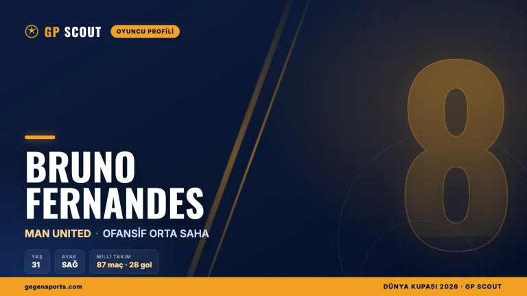 Bruno Fernandes kimdir? Manchester United kaptanı, Portekiz’in yaratıcı motoru