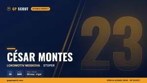 César Montes kimdir? Lokomotiv Moskova’nın hava hâkimi stoperi, kariyeri