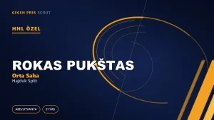 Oklahoma’dan Hajduk Split’e: HNL’nin 21 Yaşındaki Sürprizi Rokas Pukštas Kimdir?