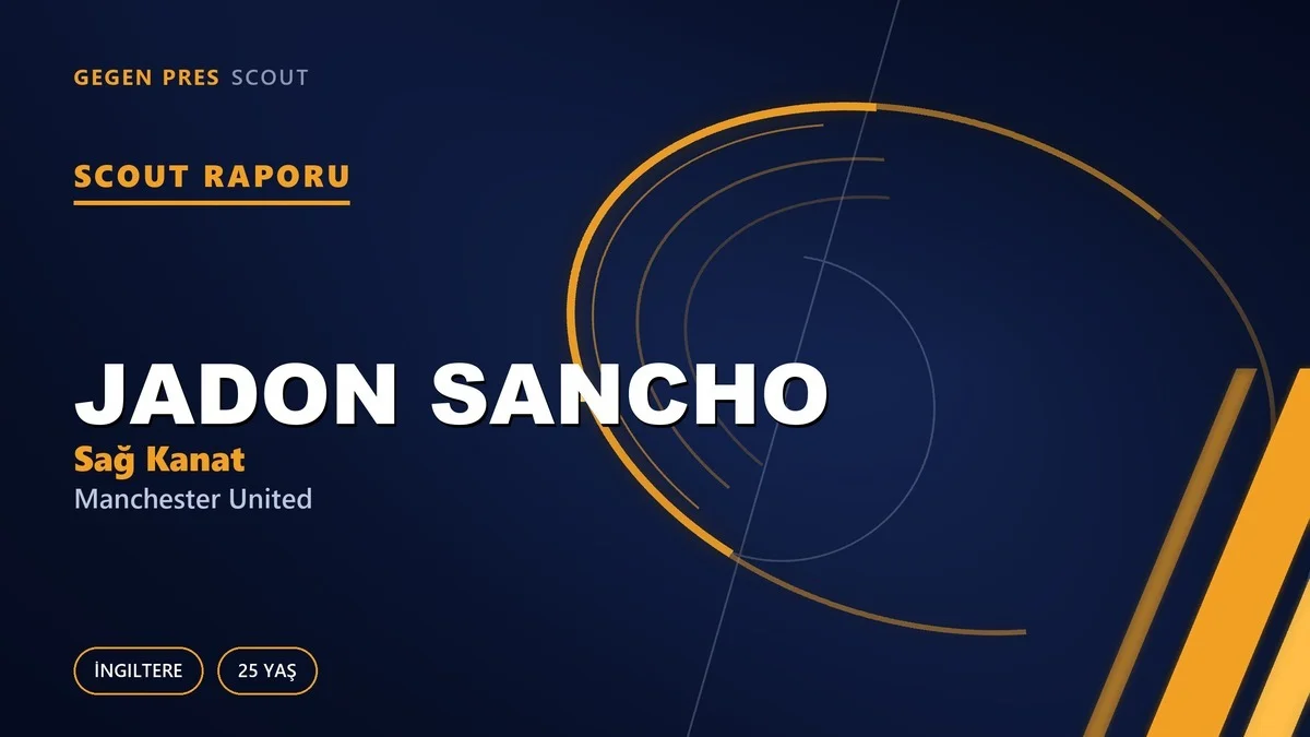 Jadon Sancho: 75 Milyon Sterlinlik Serüvenden Sonra Serbest Kalan İngiliz Kanat