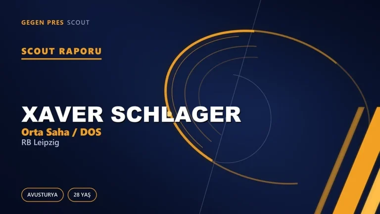 Xaver Schlager: Wolfsburg’un Şampiyonlar Ligi Motorundan Leipzig’e — Serbest Kalan Avusturyalı DOS