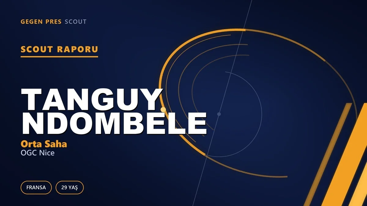 Tanguy Ndombele: 62 Milyon Sterlinlik Destansı Düşüşten Sonra OGC Nice’ten Serbest Kalan CM