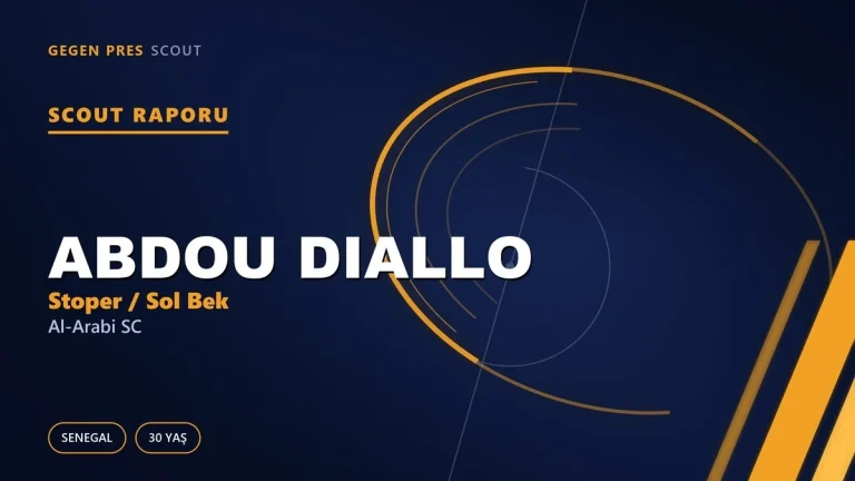 Abdou Diallo: PSG ve Dortmund Geçmişiyle Katar’dan Dönen Senegalli Çift Mevkili Savunmacı