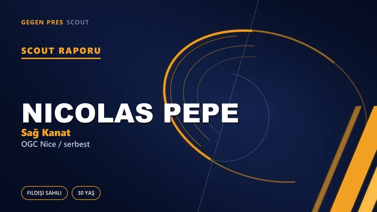 Nicolas Pepe: Arsenal’in 72 Milyon Euro’luk Yatırımı Serbest Piyasada — Yeniden Değerleme Zamanı