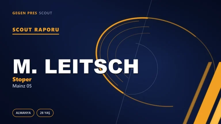 Maxim Leitsch: Bochum’un Yetiştirdiği, Mainz’ın Bıraktığı Stoper — 28 Yaşında Serbest