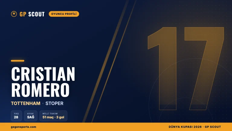 Cristian Romero kimdir? Tottenham kaptanı ‘Cuti’ ve Arjantin stoperi
