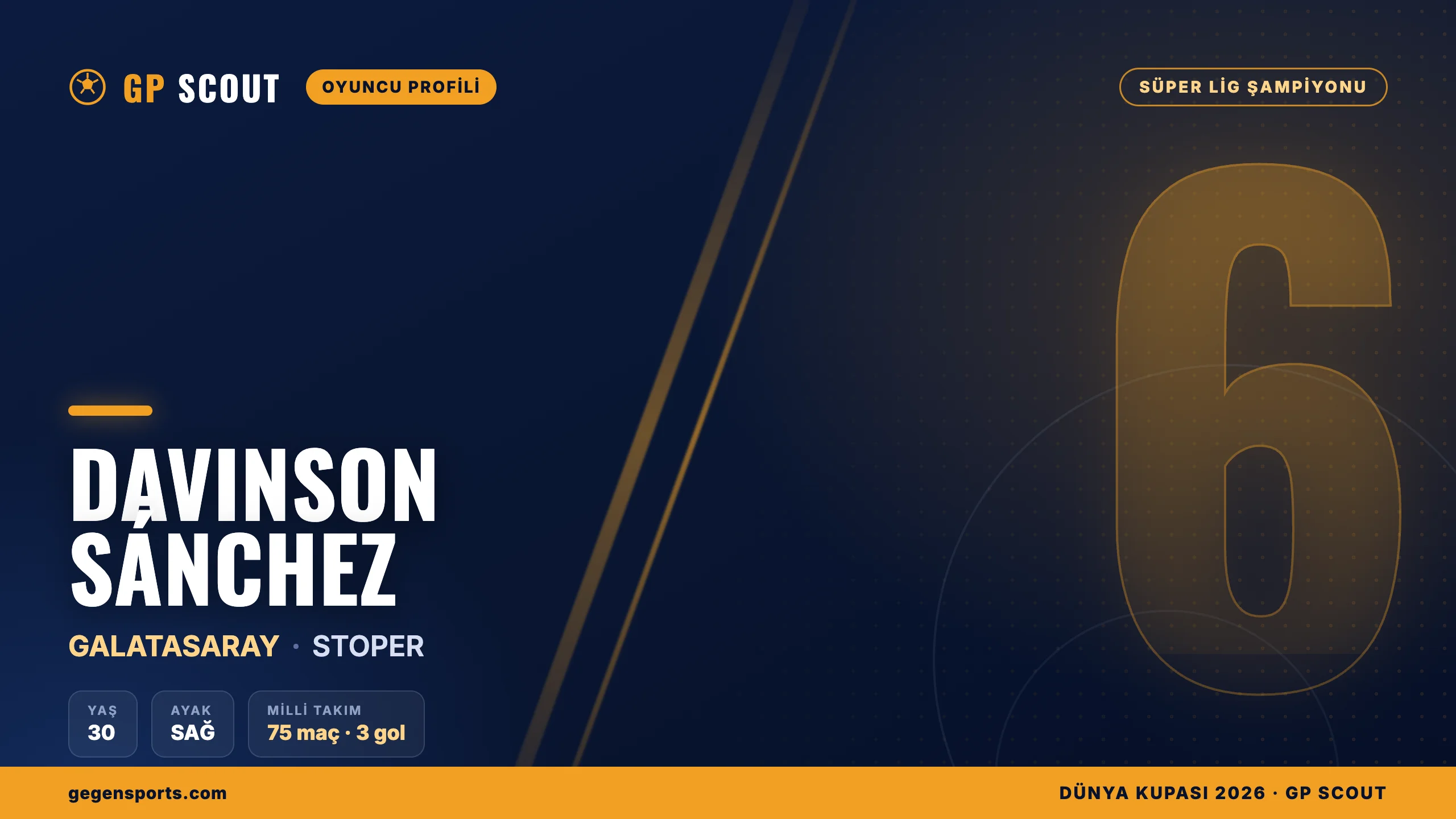 Davinson Sánchez kimdir? Galatasaray’ın Kolombiyalı stoperi, kariyeri