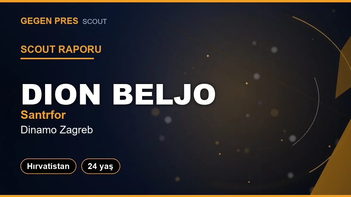 Scout Raporu: Dion Beljo