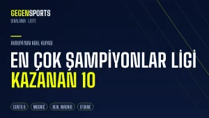 En Çok Şampiyonlar Ligi Kazanan 10 Oyuncu: Avrupa’nın Kral Kupasının Efsaneleri
