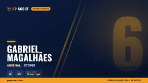 Gabriel Magalhães kimdir? Arsenal’in lider stoperi, kariyeri ve transferi