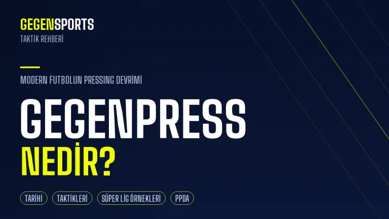 Gegenpress Nedir? Modern Futbolun Pressing Devrimi: Tarihi, Taktikleri ve Türkiye’deki Örnekleri