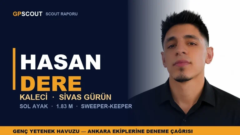 Sivas Gürün’ün Sürprizi Hasan Dere: Hava Toplarına Hâkim, Sol Ayaklı ve Hızlı — Ankara Ekiplerine Kaçırılmaz Fırsat
