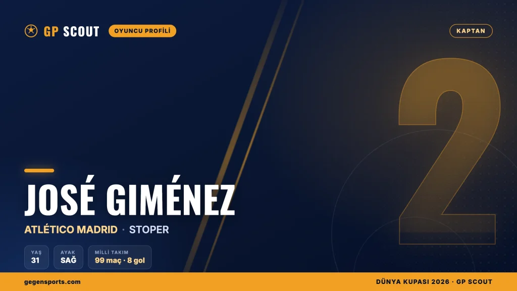 José María Giménez kimdir? Atlético Madrid’in lider stoperi ve Uruguay kaptanı