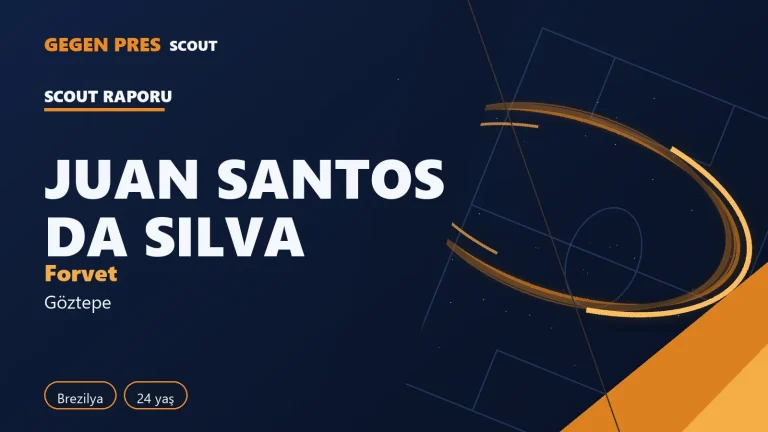 Juan Santos da Silva raporu: Süper Lig’de 32 maçta 11 gol — açık kaynak oyuncu analizi