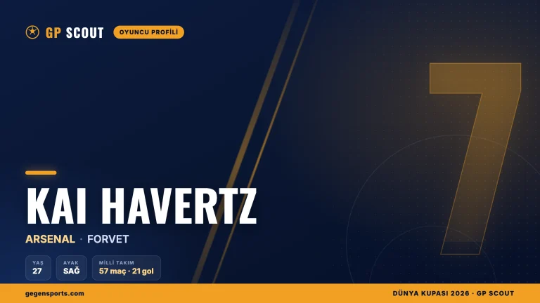 Kai Havertz kimdir? Arsenal’in çok yönlü forveti, Şampiyonlar Ligi golü ve kariyeri