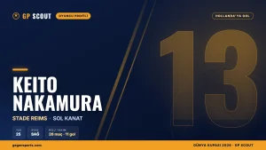 Keito Nakamura kimdir? Stade Reims’in golcü kanadı, Hollanda’ya gol