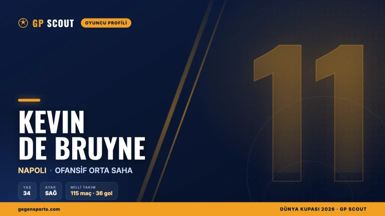 Kevin De Bruyne kimdir? Napoli’ye giden Belçika efsanesi, kariyeri ve transferi