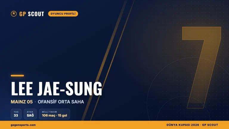 Lee Jae-sung kimdir? Mainz’ın tecrübeli Güney Koreli orta sahası, kariyeri