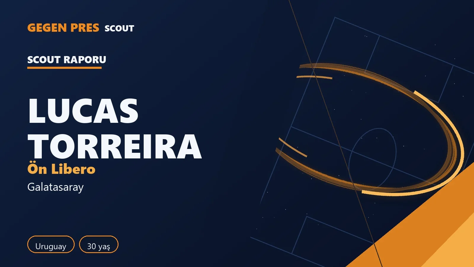 Lucas Torreira raporu: 3 gol 4 asist, ısı haritası — açık kaynak oyuncu analizi