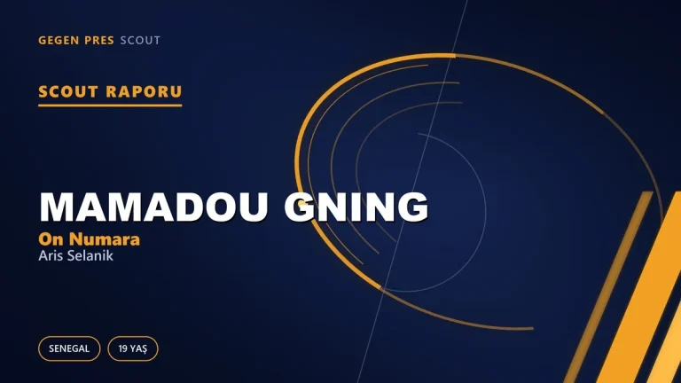 Scout Raporu: Mamadou Gning