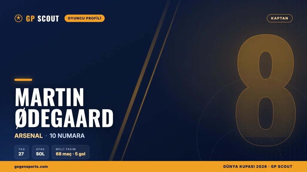 Martin Ødegaard kimdir? Norveç kaptanı, Arsenal’in yaratıcı 10 numarası, kariyeri