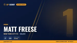 Matt Freese kimdir? ABD’nin yeni 1 numarası, New York City kalecisi