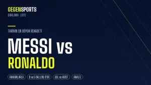 Messi vs Ronaldo: Rakamlarla Tarihin En Büyük Rekabeti (2026)