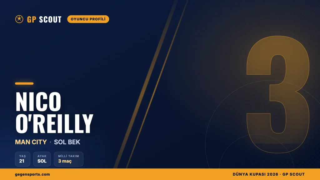Nico O’Reilly kimdir? Manchester City’nin genç çok yönlü oyuncusu, kariyeri
