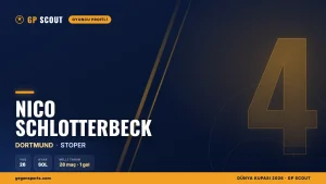 Nico Schlotterbeck kimdir? Borussia Dortmund’un sol ayaklı stoperi, kariyeri