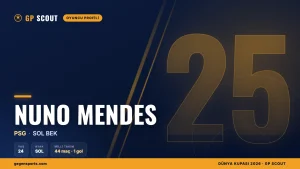 Nuno Mendes kimdir? PSG’nin dünyaca ünlü sol beki, kariyeri ve transferi