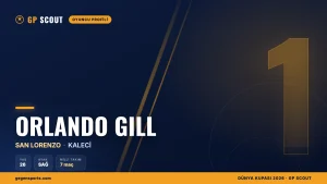 Orlando Gill kimdir? Paraguay’ın sürpriz 1 numarası, 1,98’lik genç kaleci