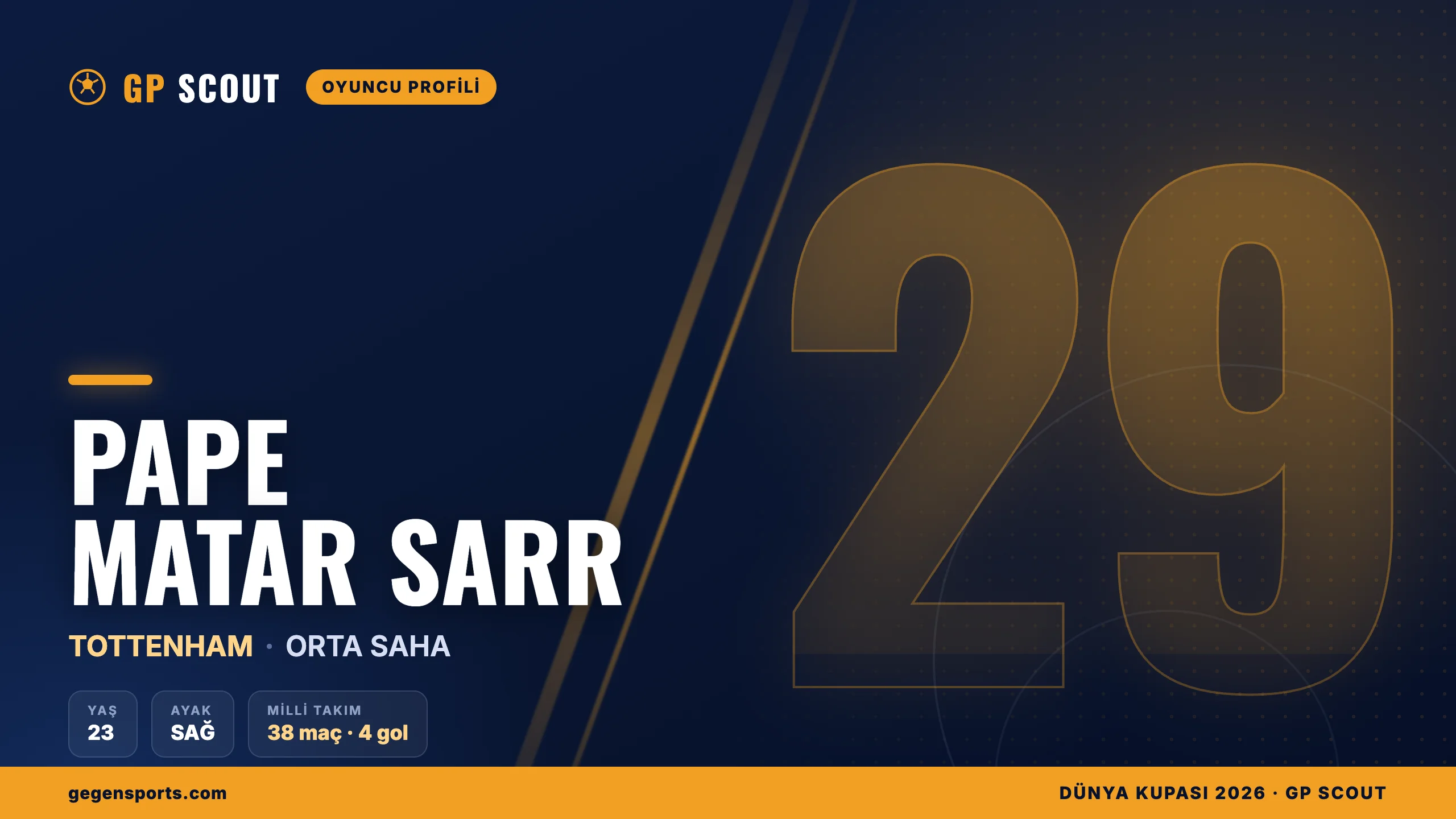 Pape Matar Sarr kimdir? Tottenham’ın Senegalli orta sahası, kariyeri