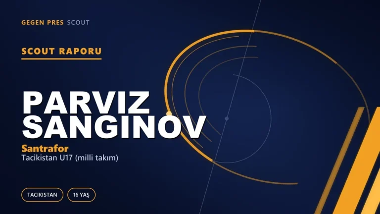 Scout Raporu: Parviz Sanginov