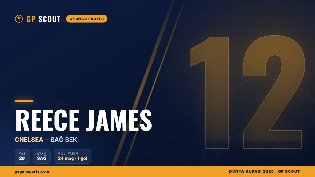 Reece James kimdir? Chelsea kaptanı, İngiltere’nin sağ beki