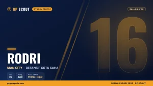 Rodri kimdir? Ballon d’Or sahibi, Manchester City ve İspanya’nın 6 numarası
