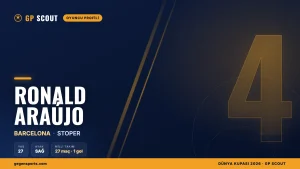 Ronald Araújo kimdir? Barcelona’nın fizikli stoperi, kariyeri ve sakatlık durumu