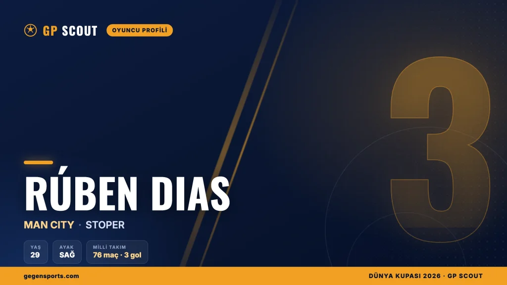 Rúben Dias kimdir? Manchester City’nin lider stoperi, kariyeri ve transferi