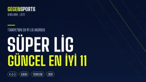 Süper Lig’in Güncel En İyi 11’i (2026): Türkiye’nin En İyi Lig Kadrosu
