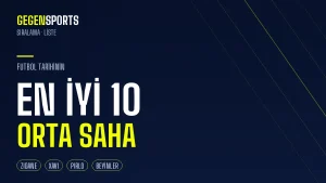 Futbol Tarihinin En İyi 10 Orta Sahası: Zidane’dan Xavi’ye Oyunun Beyinleri