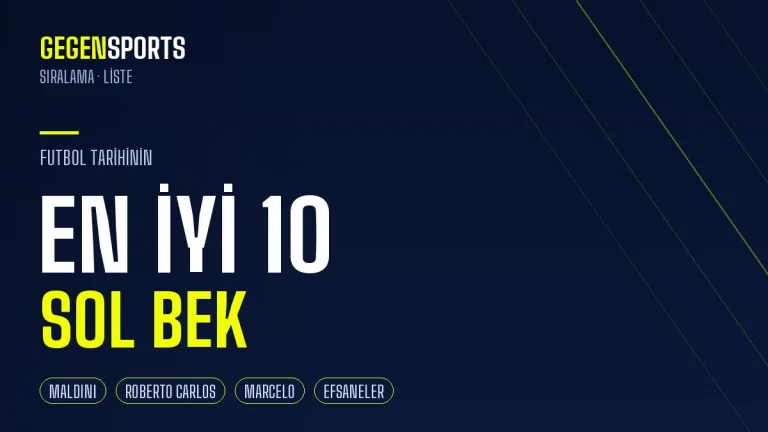 Futbol Tarihinin En İyi 10 Sol Beki: Maldini’den Marcelo’ya Efsaneler