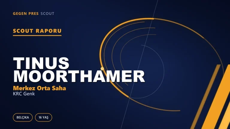 Scout Raporu: Tinus Moorthamer