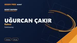 Uğurcan Çakır raporu: 11 clean sheet, 76 kurtarış — açık kaynak oyuncu analizi