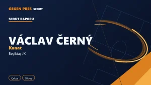 Václav Černý raporu: 5 gol 8 asist, ısı haritası — açık kaynak oyuncu analizi
