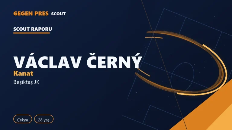 Václav Černý raporu: 5 gol 8 asist, ısı haritası — açık kaynak oyuncu analizi