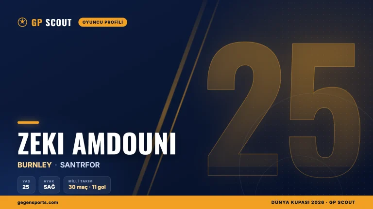 Zeki Amdouni kimdir? Burnley’in çok yönlü golcüsü, kariyeri